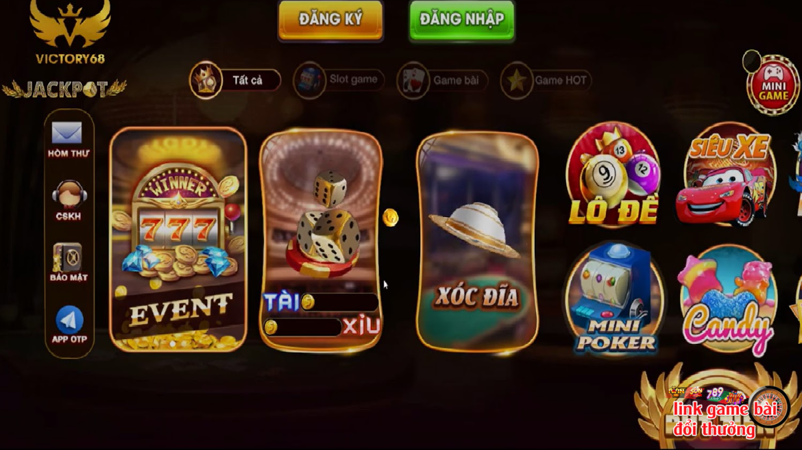 Những trò chơi hấp dẫn nhất đang có mặt tại cổng game trực tuyến Victory68